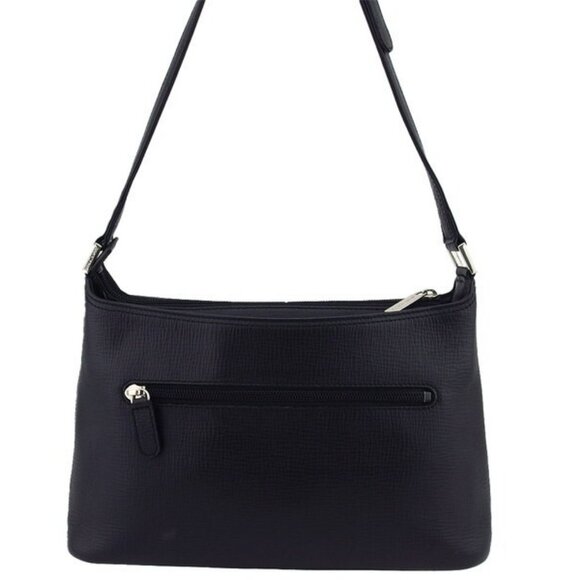 NINA RICCI Shoulder Bag NR Mark Leather Authentic Used - Picture 5 of 9